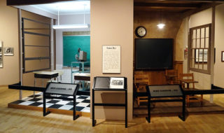 A school classroom