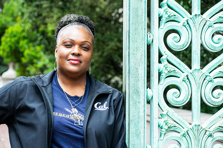 Aminah Elster at Sather Gate