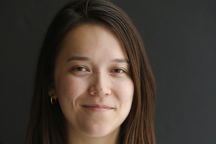 A photo of Haley Willis, a 2019 UC Berkeley graduate who now is a visual investigations reporter at the New York Times.