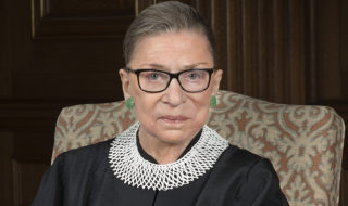 A 2016 portrait of U.S. Supreme Court Justice Ruth Bader Ginsburg