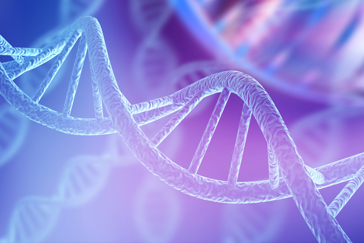 image of DNA helix