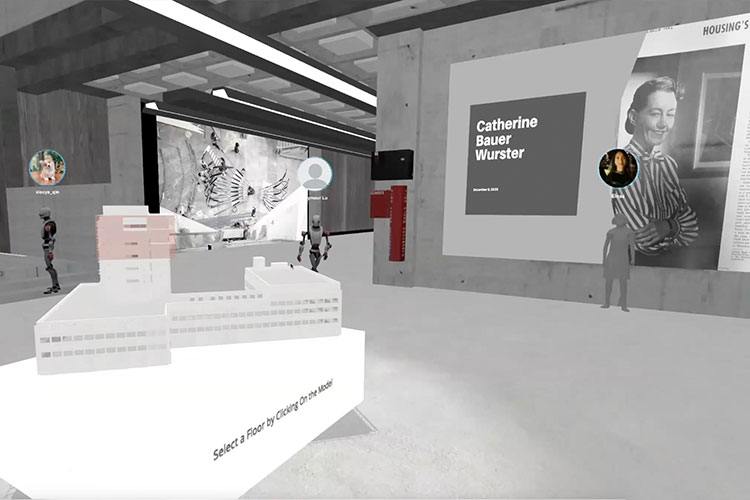 Image of the virtual lobby