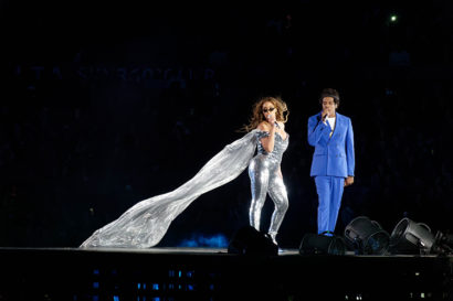 beyonce and jay-z on stage