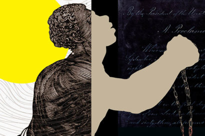 a drawing of a human figure with yellow black and brown coloring across the image