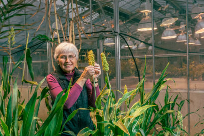 Peggy Lemaux, professor of cooperative extension, specialist in crop genetics