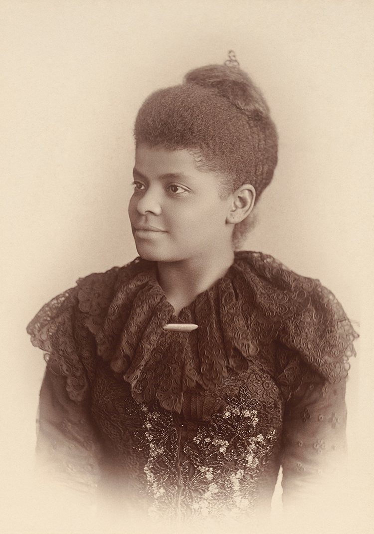 archival headshot of Ida B. Wells