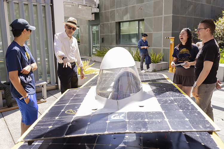 A solar vehicle
