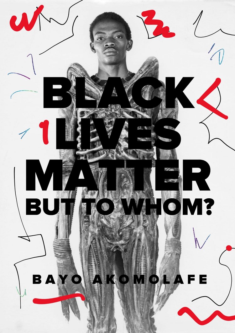 Black Lives matter but to whom" essay cover