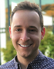 headshot of David Broockman smiling outdoors