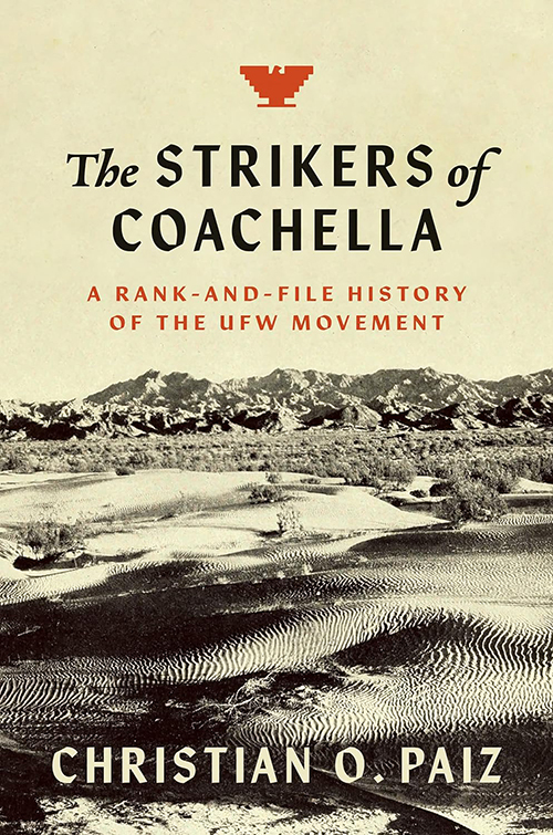 book cover that reads: "the strikers of coachella"