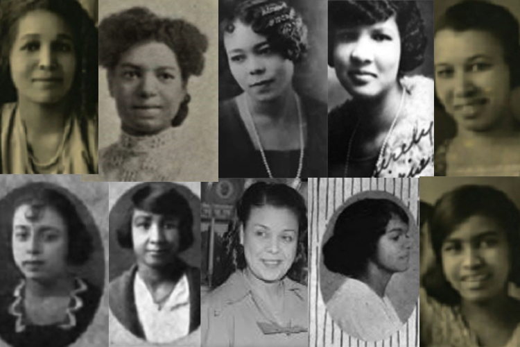 10 black-and-white photos of some of the first Black women to graduate from UC Berkeley