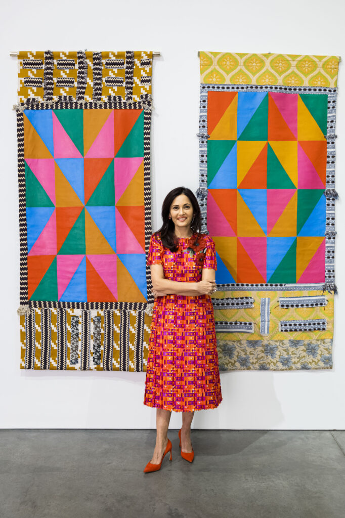 Komal Shah attends "Making Their Mark: Works from the Shah Garg Collection" on October 26th 2024 at BAMFA in Berkeley, CA