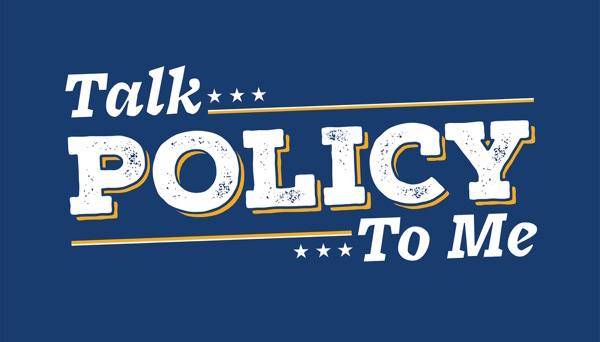 Talk Policy to Me podcast logo