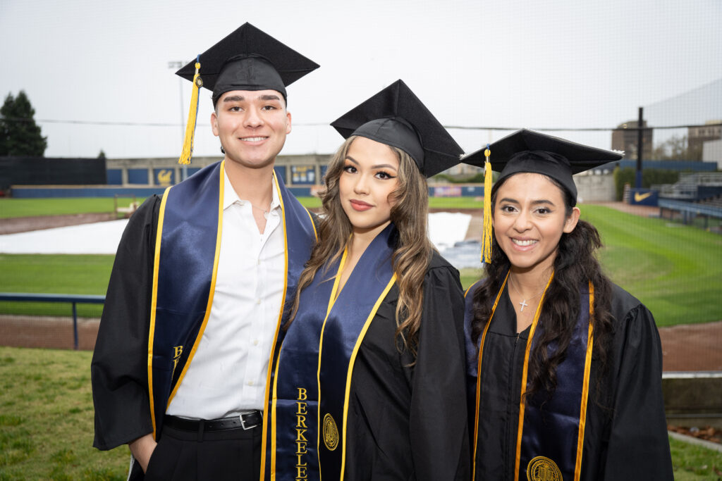 (Left to right) Lester Cedeño, Jamie Hernandez, and Monica Gomez