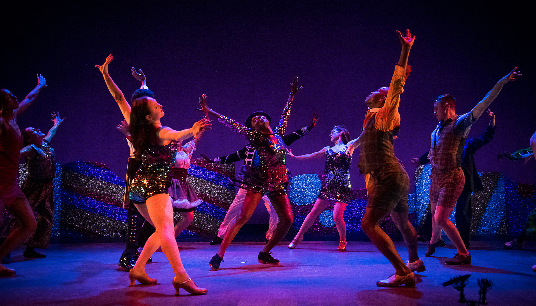 dancers perform on stage to the nutcracker suite