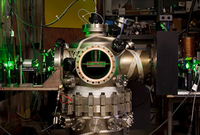 experimental vacuum chamber