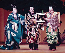 Kabuki performers