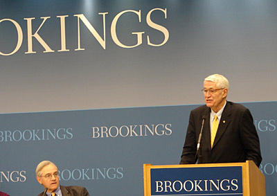 Chancellor Birgeneau at Brookings Institution