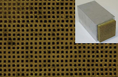 3D holey-structured metamaterial