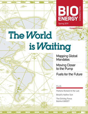 Cover of spring 2011 edition of BioEnergy Connection