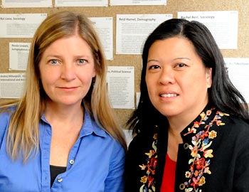 Christine Trost and Eva Seto