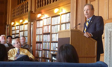 George Breslauer reads the 23rd Psalm at Lunch Poems