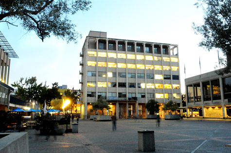 Current view of Eshleman Hall