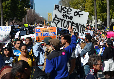 March 5th rally in Sacramento