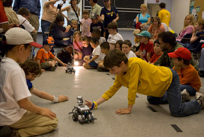 Cal Day robot Cal Day robot
