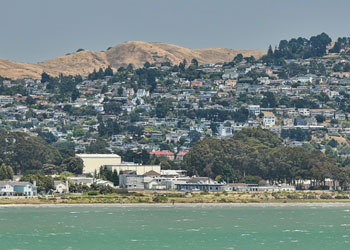 Future site of the Richmond Bay Campus