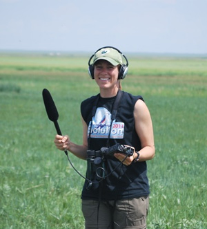 Allison Shultz in Mongolia.