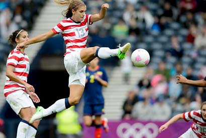 Cal forward Alex Morgan