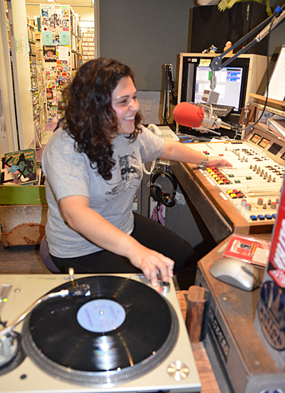 Lorraine Petel as KALX DJ